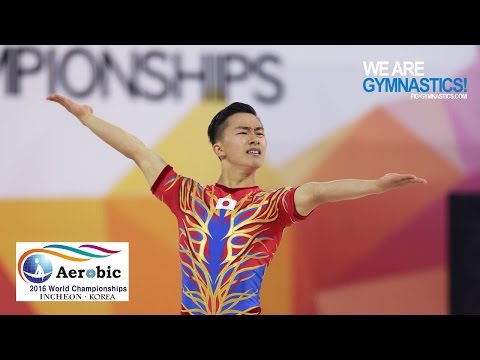 SAITO Mizuki (JPN) - 2016 Aerobic Worlds, Incheon (KOR) - Qualifications Individual Men