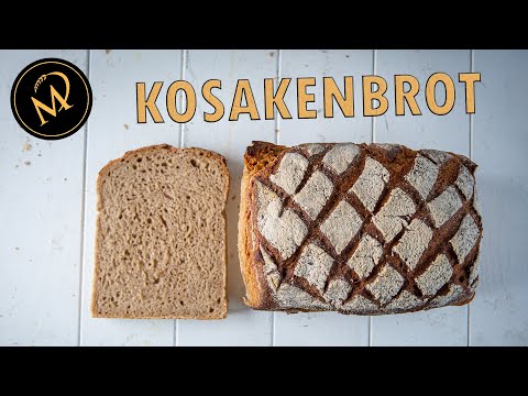 Kosakenbrot - Roggenmischbrot im Backrahmen gebacken