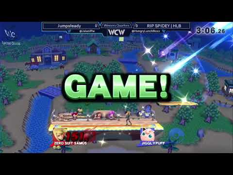 WCW 23 - Jumpsteady (ZSS) vs RIP SPIDEY | HLB (Jigglypuff) Winners Quarters