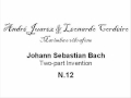 André Juarez & Leo Cordeiro - J.S.Bach - n.12 Two-Part Invention