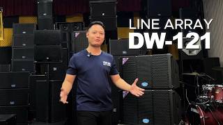 SỨC MẠNH LINE ARRAY TRONG THIẾT KẾ GỌN NHẸ – DW-121