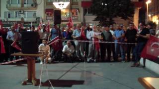 NECMETTİN İLGEN ÇANTACI NECMİ ABİ BANDIRMA MEYDAN NÖBETİ KONUŞMASI 09 08 2016   YouTube