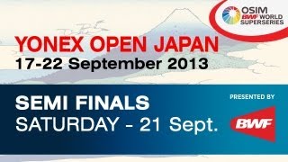 SF - WD - C.Pedersen / K.Rytter Juhl vs M.Matsutomo / A.Takahashi - 2013 Yonex Open Japan