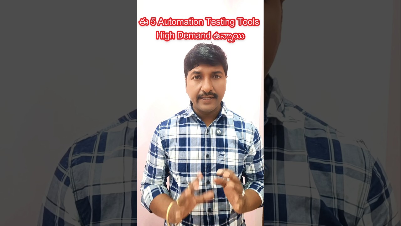 Top 5 Automation Testing Tools 🔥🔥
