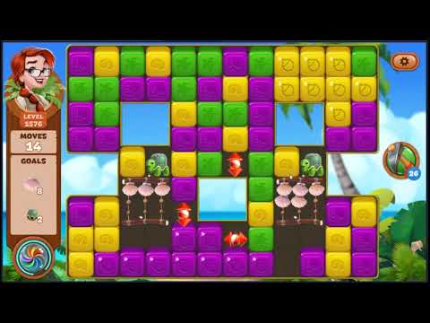 Lost Island Blast Adventure Level 1576 - NO BOOSTERS 🏝️ | SKILLGAMING ✔️