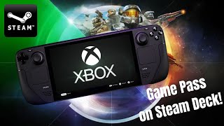 How to play Xbox Game Pass games on the Steam Deck!