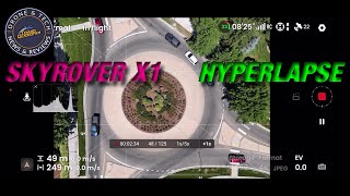 SKYROVER X1 - HyperLapse Demonstration Flight Test