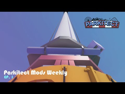Crazy Coasters, Cyberpunk & Castles - Parkitect Mods Weekly: Episode 1