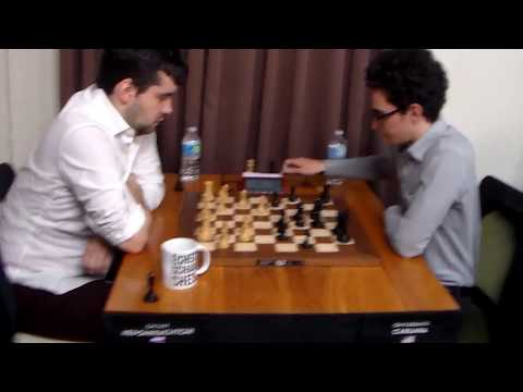 Ian Nepomniachtchi vs Fabiano Caruana - st. louis blitz 2017