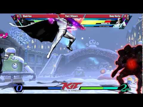 KiT15 - UMvC3 - P2W - Black Ken vs Remy Martin
