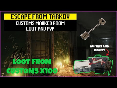 Loot From 100 Marked Rooms - Part 1 (25/100) - Escape From Tarkov