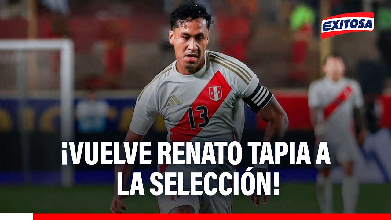 🔴🔵 Renato Tapia volvería a la Selección Peruana