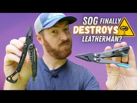 SOG Flash Multitool~Is Leatherman Finished? EDC Tools Go Head To Head