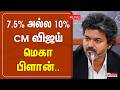 CM Vijay NEET TN Students 7 5 அல்ல 10 CM விஜய் மெகா பிளான் TVK