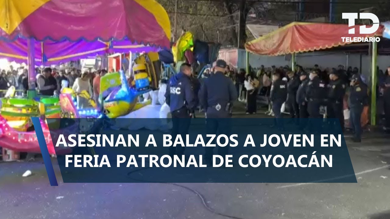 Joven es asesinado a balazos tras riña en fiesta patronal de Coyoacán, CdMx; agresores huyeron