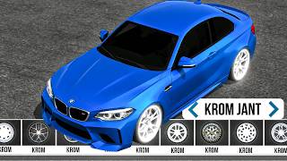 Sadece KROM JANTLI Araba Satarak ZENGİN OLDUM !! Car Parking Multiplayer