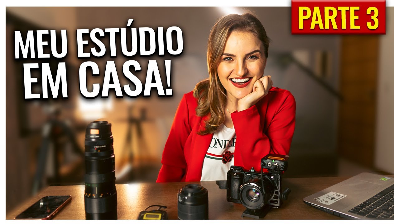 MEU SETUP DE GRAVAÇÃO e COMO EU GRAVO MEUS VÍDEOS! | Parte 3
