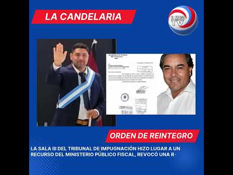 𝗢𝗿𝗱𝗲𝗻𝗮𝗻 𝗿𝗲𝗶𝗻𝘁𝗲𝗴𝗿𝗮𝗿 𝗮 𝗹𝗮 𝗣𝗿𝗼𝘃𝗶𝗻𝗰𝗶𝗮 𝗲𝗹 𝗶𝗻𝗺𝘂𝗲𝗯𝗹𝗲 𝗱𝗲 𝗟𝗮 𝗖𝗮𝗻𝗱𝗲𝗹𝗮𝗿𝗶𝗮, 𝗼𝗰𝘂𝗽𝗮𝗱𝗼 𝗽𝗼𝗿 𝗲𝗹 𝗲𝘅 𝗶𝗻𝘁𝗲𝗻𝗱𝗲𝗻𝘁𝗲.