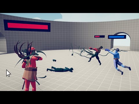 Witch Doctor (Mind Control) vs x3 Every Units - Totally Accurate Battle Simulator TABS
