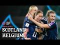 McGovern Injury Time Equaliser Scotland V Belgium FIFA Women S World Cup Qualifying