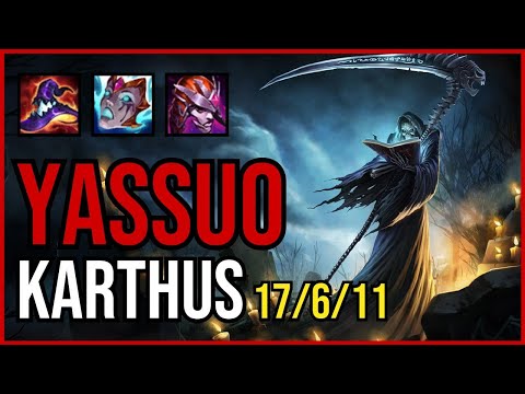 YASSUO - KARTHUS vs. LEE SIN Jungle | NA DIAMOND | PATCH 10.25