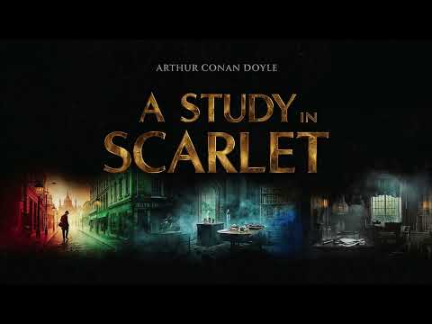 A Study in Scarlet by Arthur Conan Doyle | Sherlock Holmes Detective Mystery 🔎🕵️‍♂️📖🎧🩸