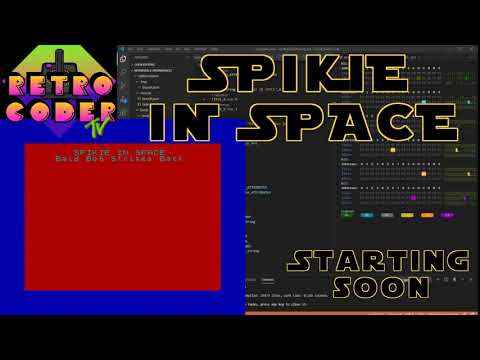 Part 7 -ZX Game Dev (Z80 asm) Spikie In Space -Adding Shop, Power Ups, Start/End Screens