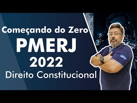 Começando do zero PMERJ 2022 - Direito Constitucional - AlfaCon