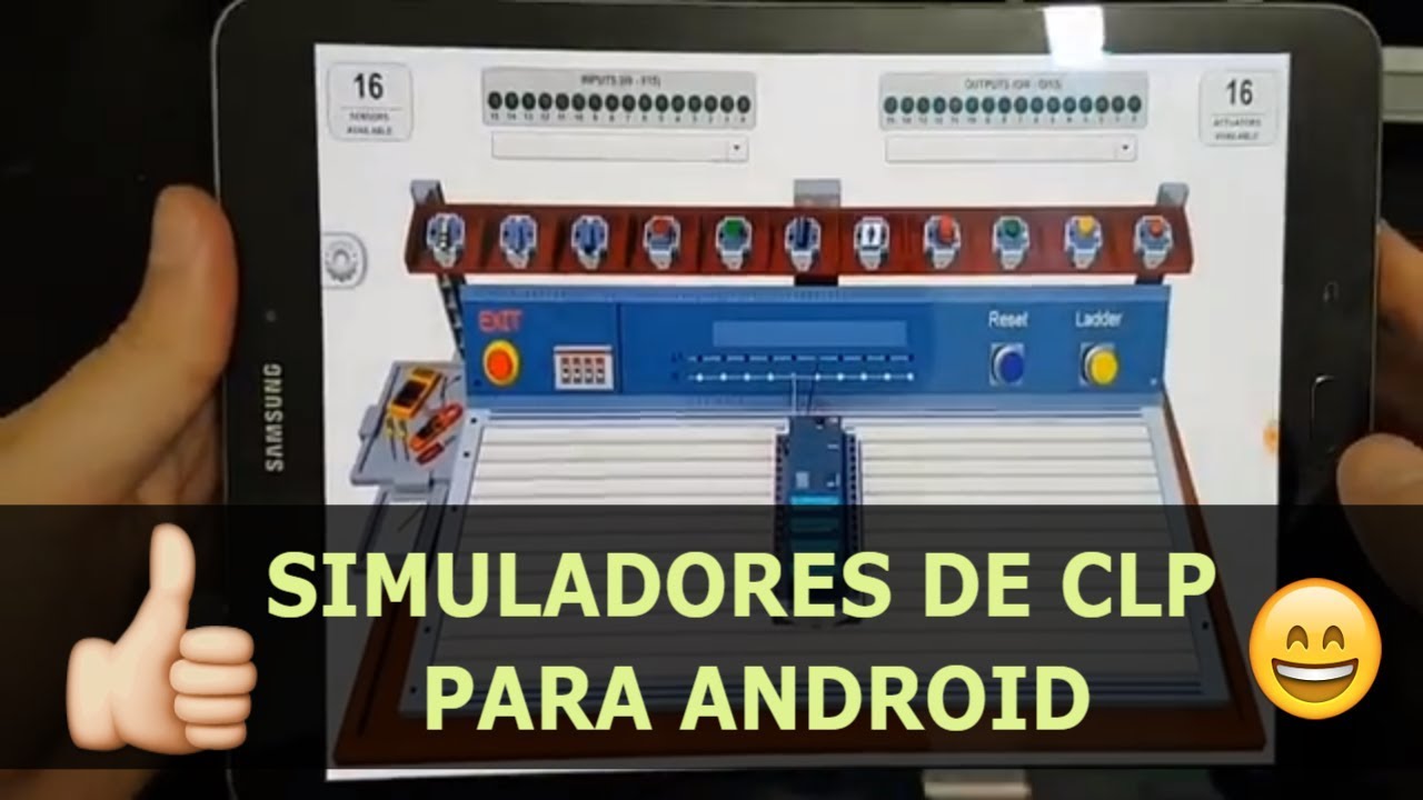 CLP #26 - SIMULADORES DE CLP PARA CELULAR ANDROID