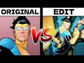 Invincible Wobble Original Vs Edit