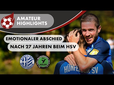 Emotionale Abschiedsszenen | HSV gegen Adler Weidenhausen | Fußball-Highlights