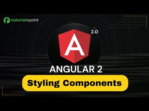 Angular 2 Styling Components Angular 2 Training Tutorialspoint