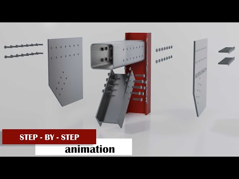 Steel Detailing - Column Beam Moment Connection