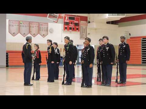 Winslow Drill Team Armed Platoon at Lenape HS Video