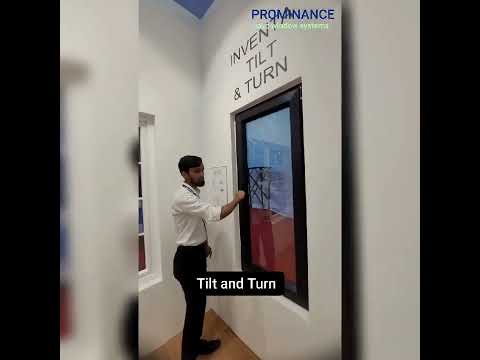 White upvc window frame