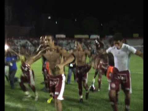 NauticoNET -Náutico 1x0 Santa Cruz - Semi Final Pernambucano 2010 - Comemoração dos Atletas