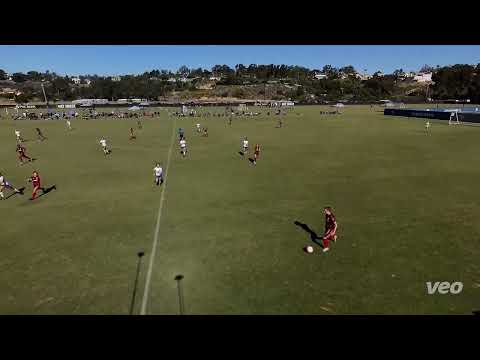 Ava Paolini #4 Slammers FC HBK vs SD SURF ECNL 11-19-22    Pass