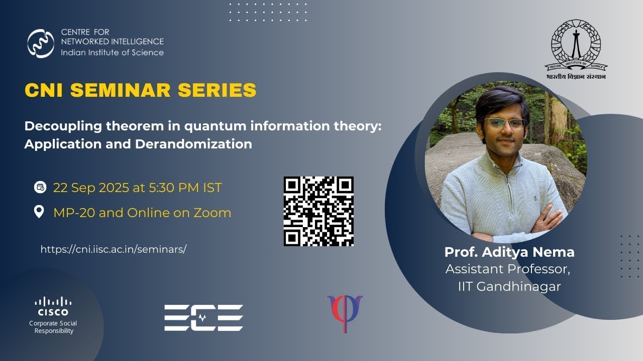 Decoupling theorem in quantum information theory: Application and Derandomization