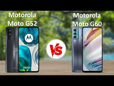 Motorola Moto G52 vs Motorola Moto G60