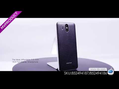 HOMTOM S16 5.5-inch 640*1280 HD IPS 18:9 Full Display Phone with 2GB RAM + 16GB ROM - Blue