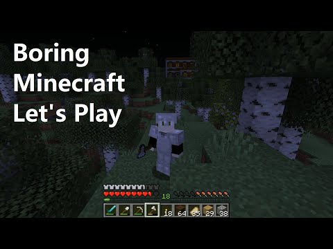 [SRS-Video] Boring Minecraft Let's Play - Episode 21 - Trying out different building materials