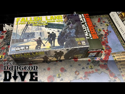 Fallen Land - a detailed unboxing and reboxing of the second edition