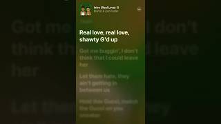 Download lagu Intro (Real Love) - Brandz & Zion Foster mp3 Download lagu Intro (Real Love) - Brandz & Zion Foster mp3