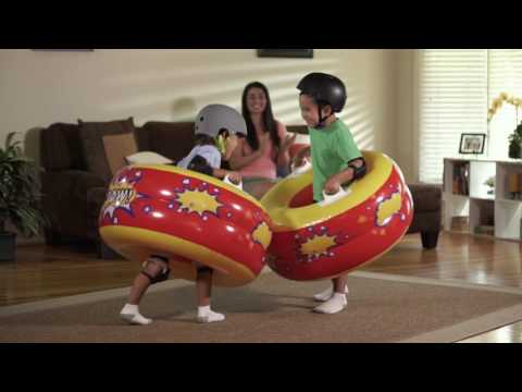 مصدات كا باو من انتكس ، الأعمار 4+ ، 80 سم × 38 سم, عبوة واحدة video