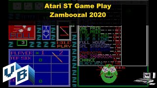 Atari ST Zamboozal 2020 Game Play
