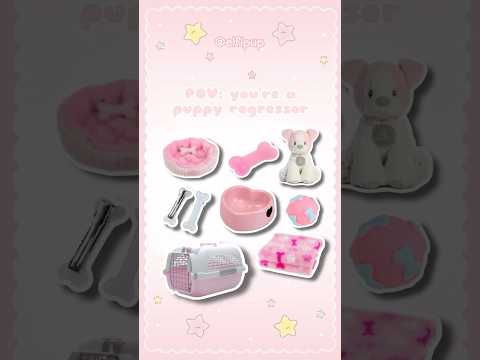 ꒰ pov: you’re a puppy regeressor ꒱ #ageregression #sfw #agere