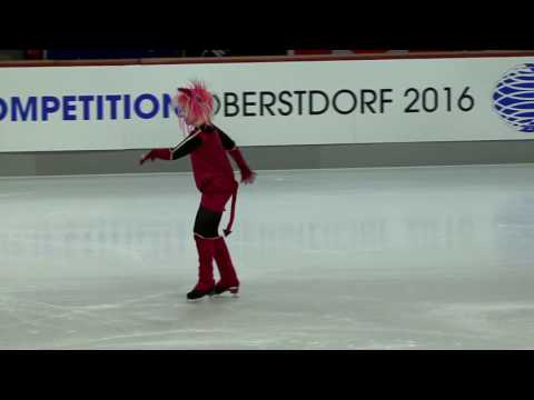 Ana Gonzalez Mier- Silver Ladies IV Artistic - 2016 Oberstdorf