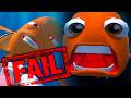 Finding Nemo All Deaths Fail Cutscenes Game Over PS2