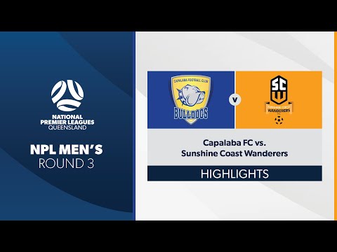 NPL Men's R3 - Capalaba FC vs. Sunshine Coast Wanderers Highlights