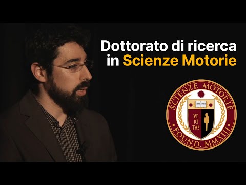 DOTTORATO di RICERCA in SCIENZE MOTORIE